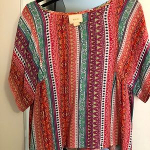 Anthropologie Top by Maeve, Size Medium